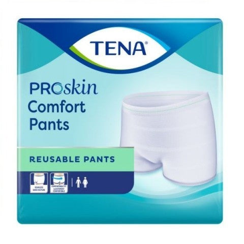 TENA® ProSkin Comfort Reusable Briefs, S/M, 20" to 37" Blue, Bulk - Case of 60