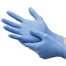 6 mil blue nitrile examination gloves - Box of 100