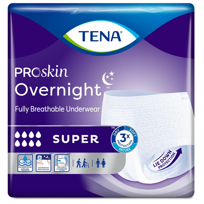 Super Nighttime Protective Panty - X-Large - 48/Case