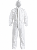 Combinaison en polypropylène (PP) avec capuchon, 53 g/m² (GSM)