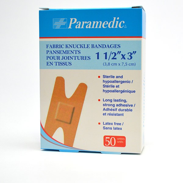 Fabric joint plasters 3.8×7.5cm - Box of 50