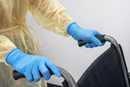 6 mil blue nitrile examination gloves - Box of 100