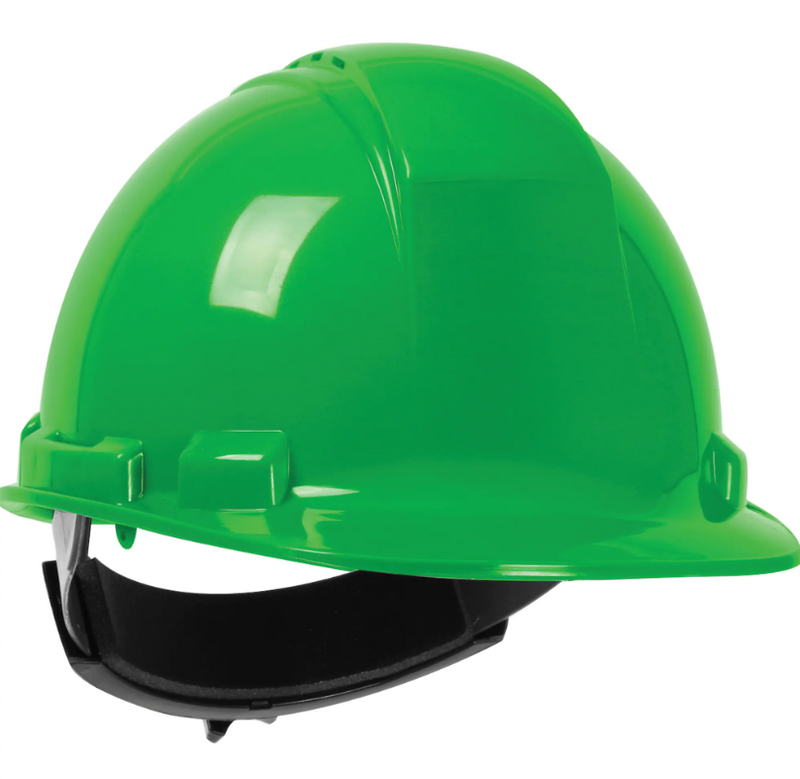 Green hard hat sales