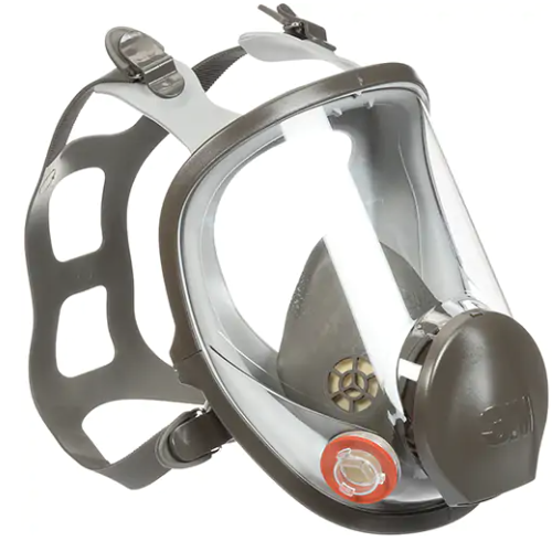 Respirateur réutilisable à masque complet série 6000, Élastomère/Silicone/Thermoplastique