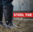 Dunlop Chesapeake PVC Safety Steel Toe Boots