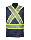Reversible padded high visibility work jacket - NT4005