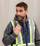 Reversible padded high visibility work jacket - NT4005