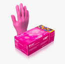 Gants de nitrile 2.5 mils Blush - Boite de 200