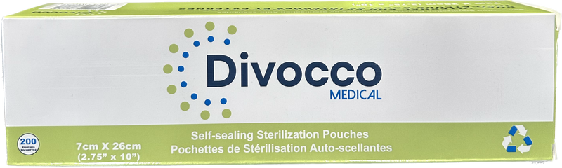 Pochettes de stérilisation auto-scellantes | Boite de 200