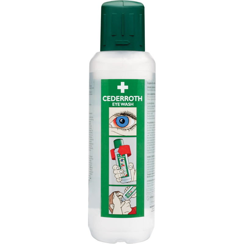 Cederroth Ophthalmic Solution, Full Bottle, 500 ml 