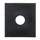 Rubber Base for Delineator Posts, 11 lb