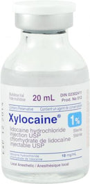 Anesthésique local xylocaine 1% injectable fiole 20ml