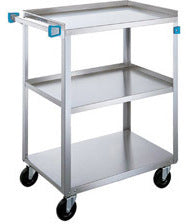 CHARIOT UTILITAIRE INOX MOBILE 3 TABLETTE