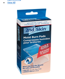 Wet compresses for burns 5.1x7.6 cm, pkg/4