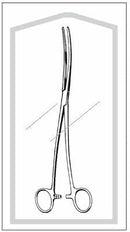 BOZEMAN FORCEPS 10.25ft S-CURVED STER ECONOMIC DISPOSABLE, unit