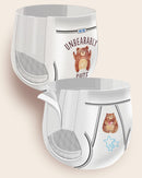 Pantalon d'entraînement Cuties® avec côtés refermables, garçons, X-large 4T–5T, 38+lb, caisse de 76