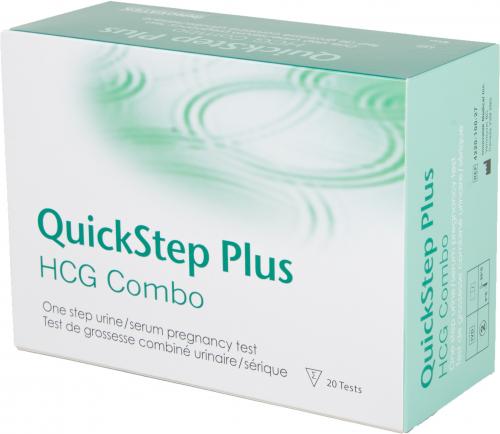 Quickstep Plus sérum et test urinaire de grossesse