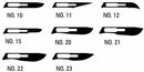 LANCE BRAND Sterile Carbon Scalpel Blade (BOX/100)