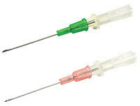 Cathetere IV jelco 22G x 1po plastique hub/rad bte/50