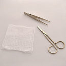 Suture removal set w/thread (Scissors, forceps & compress)