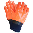 Iceberg™ Gants en PVC à double trempage - Poignet en tricot- Caisse de 72 pairs