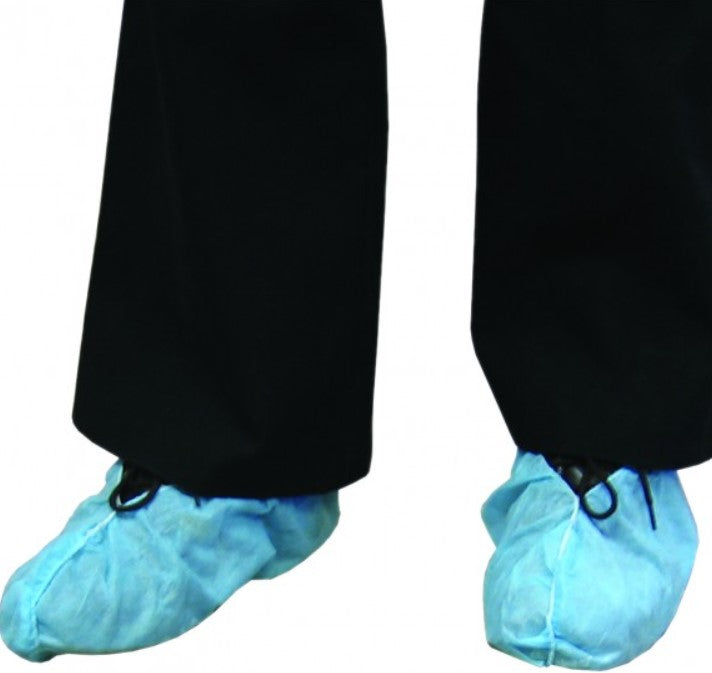 Couvre-chaussures en polypropylène - Bleu - Caisse de 1000