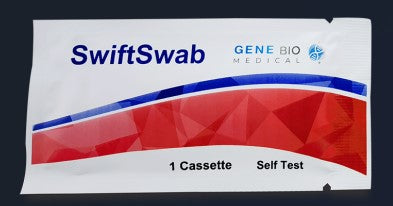 Autotest d’antigène Covid-19 SwiftSwab (écouvillonnage nasal)