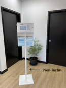 Distributeur pour masques de procédure (Distributeur sans le socle)