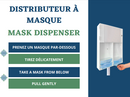 Distributeur pour masques de procédure (Ensemble complet)
