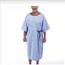 ROSSIGNOL BLUE PATIENT GOWN