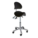 Pneumatic saddle stool 8 adjustments