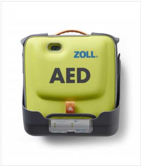 Support mural - Défibrillateur (DEA) ZOLL AED 3 (pour DEA et sac de transport)